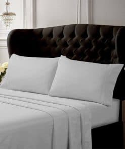 Juego de sábanas King Tribeca Living, Sábanas sólidas y