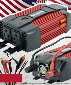Inversor de Corriente Audiotek de 1500W de Potencia DC 12V