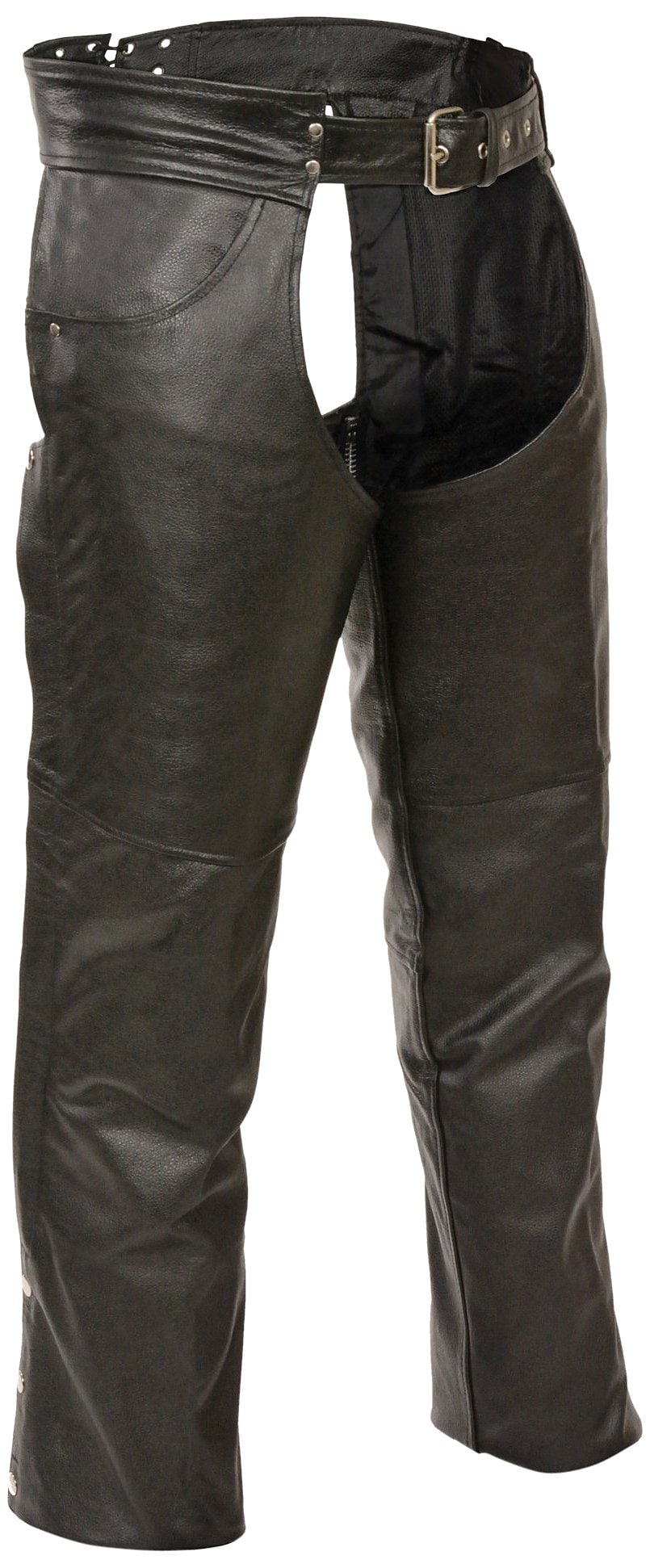 Event Biker Leather Chaps de Piel de Búfalo para Hombre