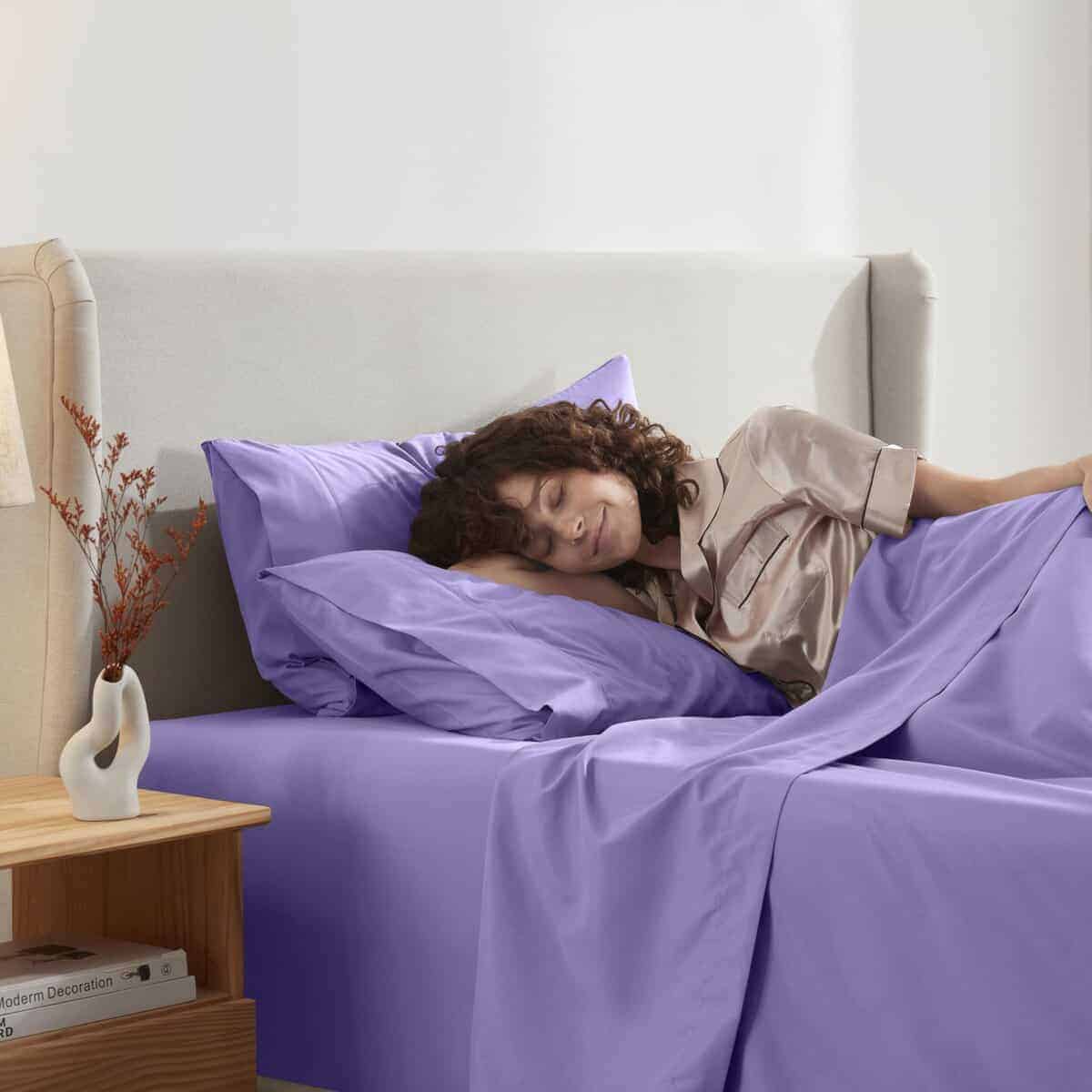 Juego de sábanas King Size Nestl - 4 Piezas, Sábanas King, - Imagen 7