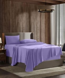 Juego de sábanas King Size Nestl - 4 Piezas, Sábanas King,