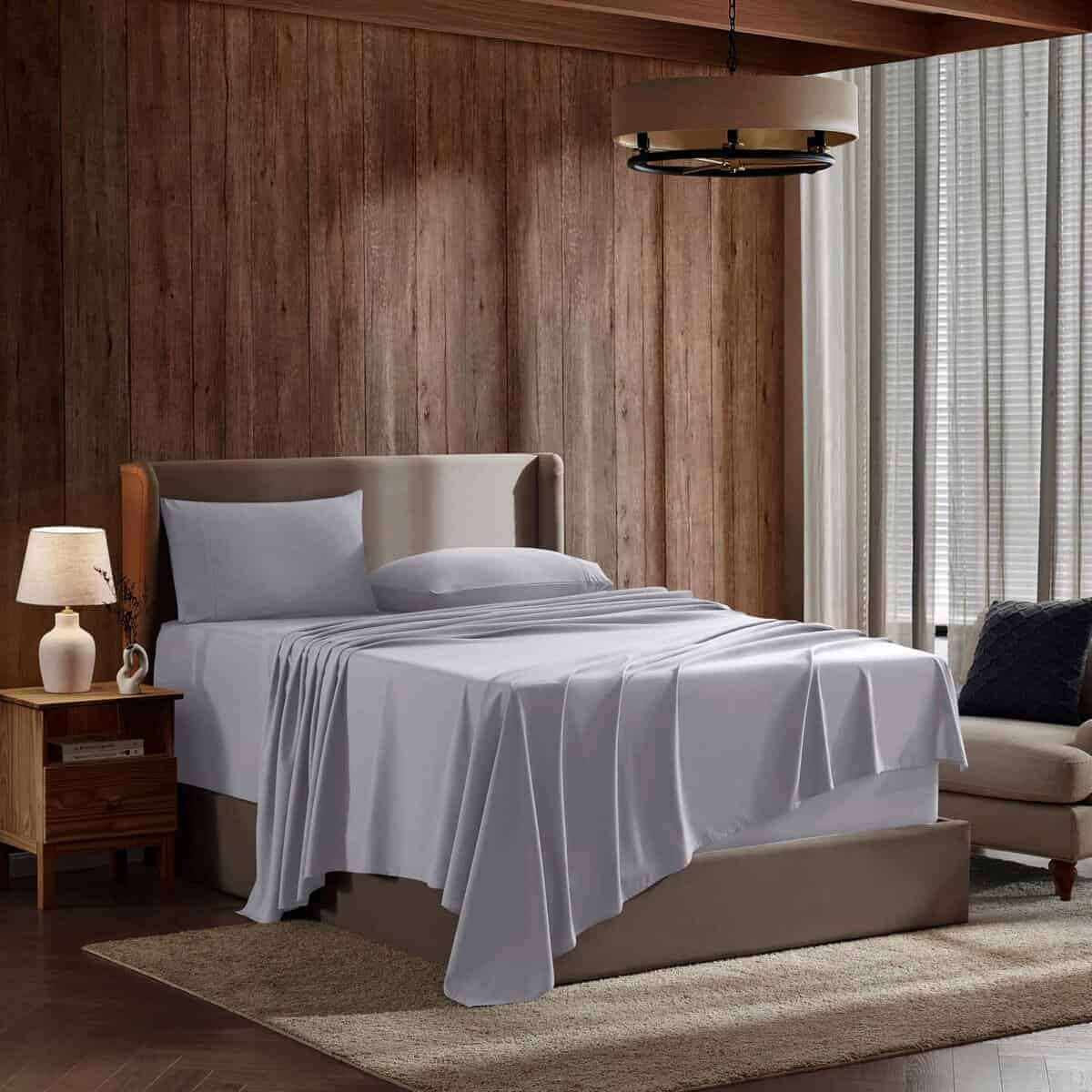 Juego de Sábanas King Size Nestl - 4 Piezas, Sábanas King