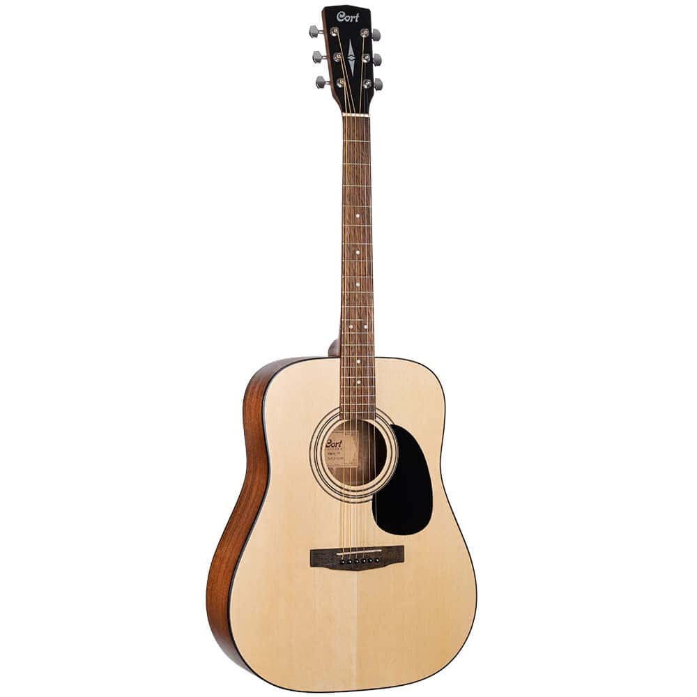Guitarra Dreadnought Cort AD810OP estándar, Tapa de abeto,