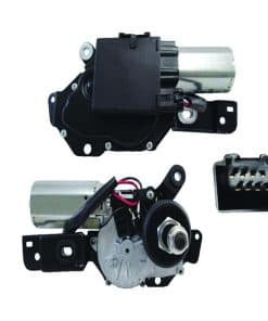 Motor del limpiaparabrisas trasero nuevo con módulo