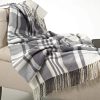 Manta de Tela a Cuadros con Flecos de Fennco Styles 50 x 60