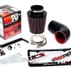Kit de Admisión de Aire de Silicona Negra HPS 27-276WB