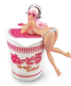 Figura de Super Sonico para detener fideos - Plata