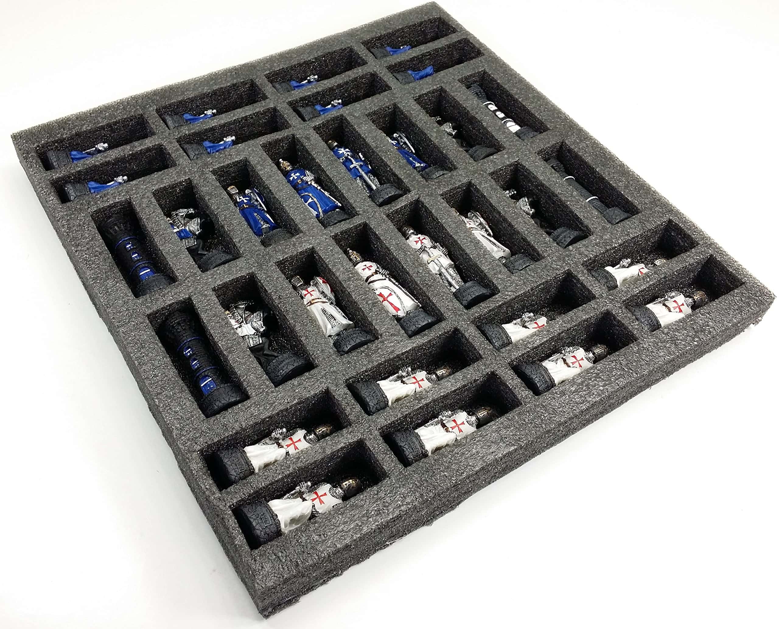 Conjunto de Piezas de Ajedrez del Caballero de las Cruzadas - Imagen 5