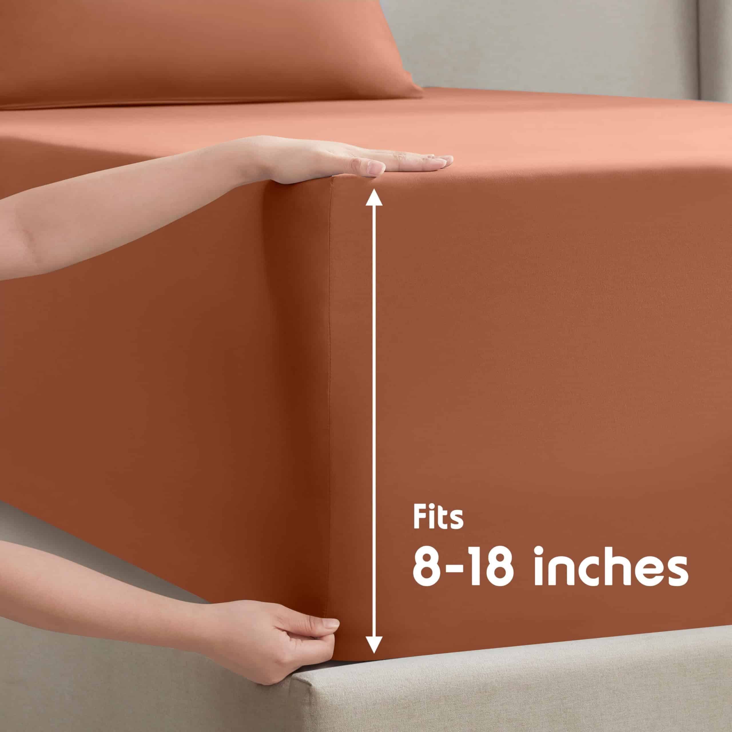 Juego de sábanas King Size de Nestl - 4 Piezas, Sábanas - Imagen 5