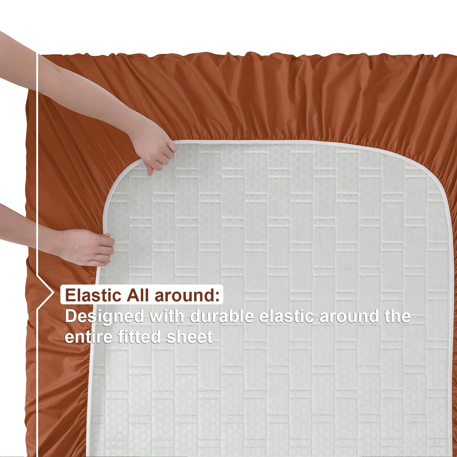 Juego de sábanas King Size de Nestl - 4 Piezas, Sábanas - Imagen 6