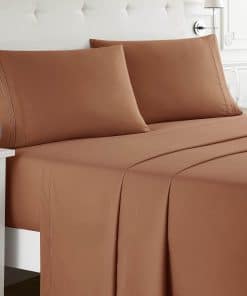 Juego de sábanas King Size de Nestl - 4 Piezas, Sábanas