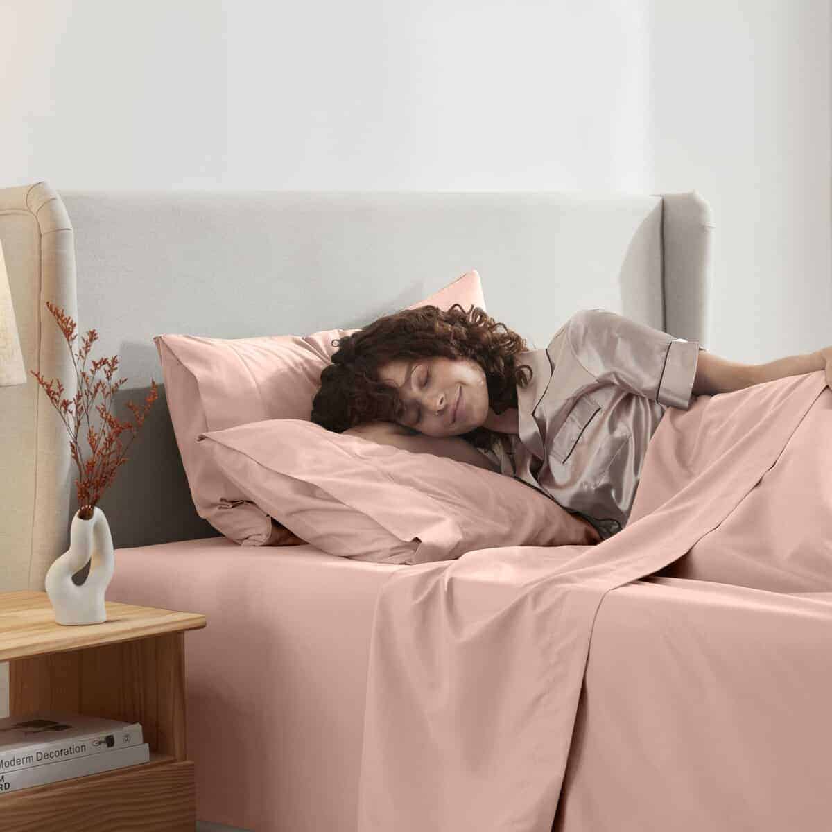 Juego de sábanas King Size Nestl - Conjunto de 4 piezas de - Imagen 7