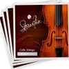 Set de Cuerdas para Cello Tamaño 4/4 & 3/4 - A D G & C