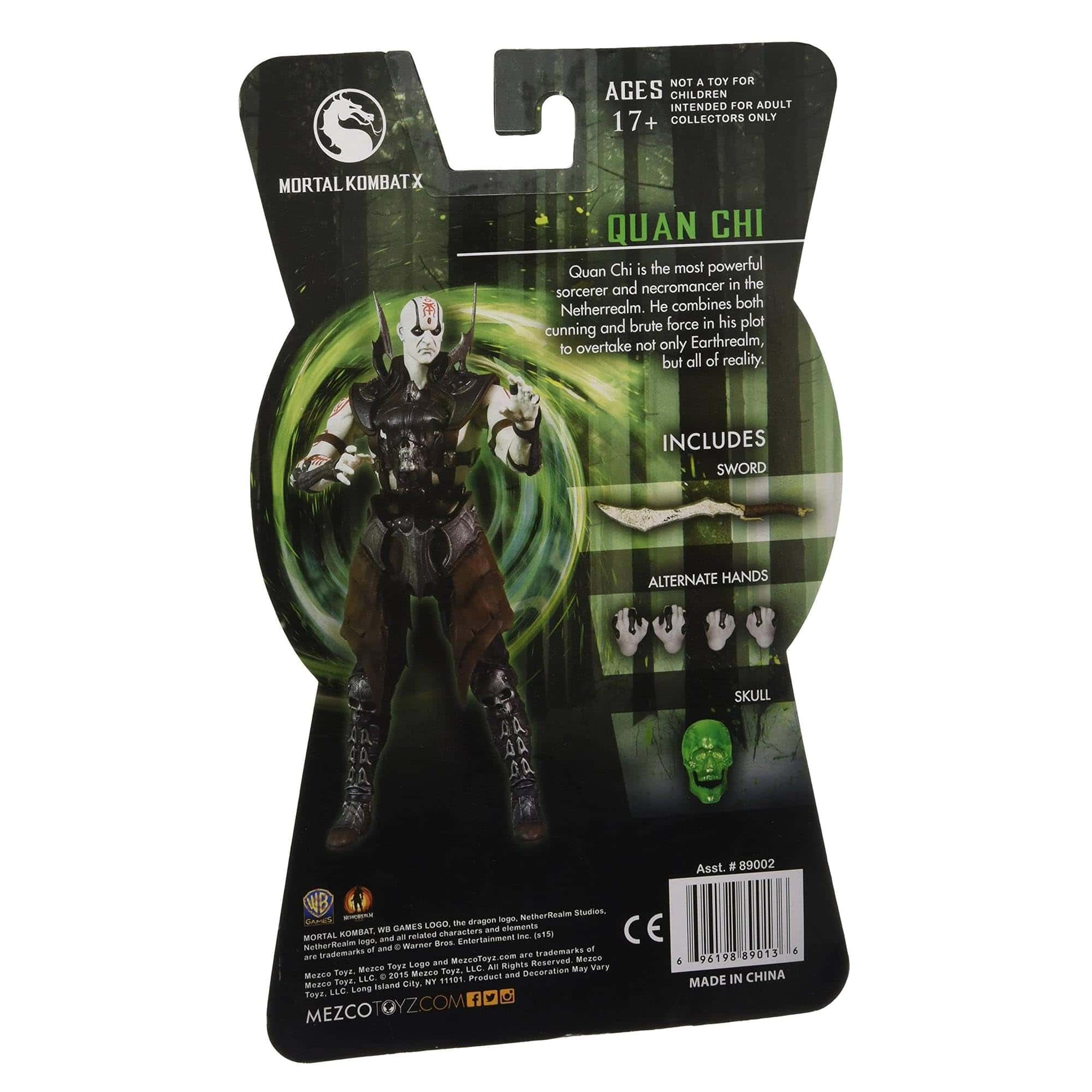 Figura de Acción Quan Chi de Mortal Kombat X Serie 2 de - Imagen 5