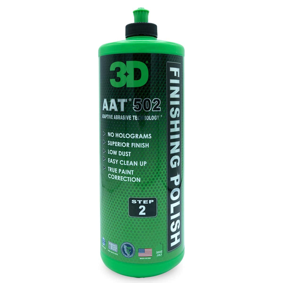 3D AAT 502 Finishing Polish - 32oz - Pulidor de Acabado