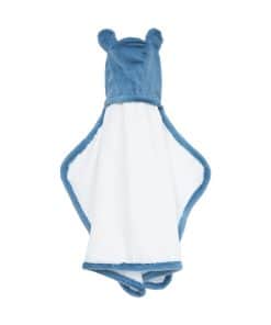 Toalla para bebé Little Giraffe Luxe con orejas, 24" x 41",