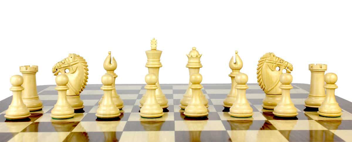 Juego de Ajedrez - Piezas de Ajedrez de Palo Santo - Imagen 6