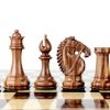 Juego de Ajedrez - Piezas de Ajedrez de Palo Santo