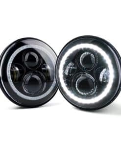 Faros LED Xprite con Luces de Alto y Bajo, Luz de Señal de