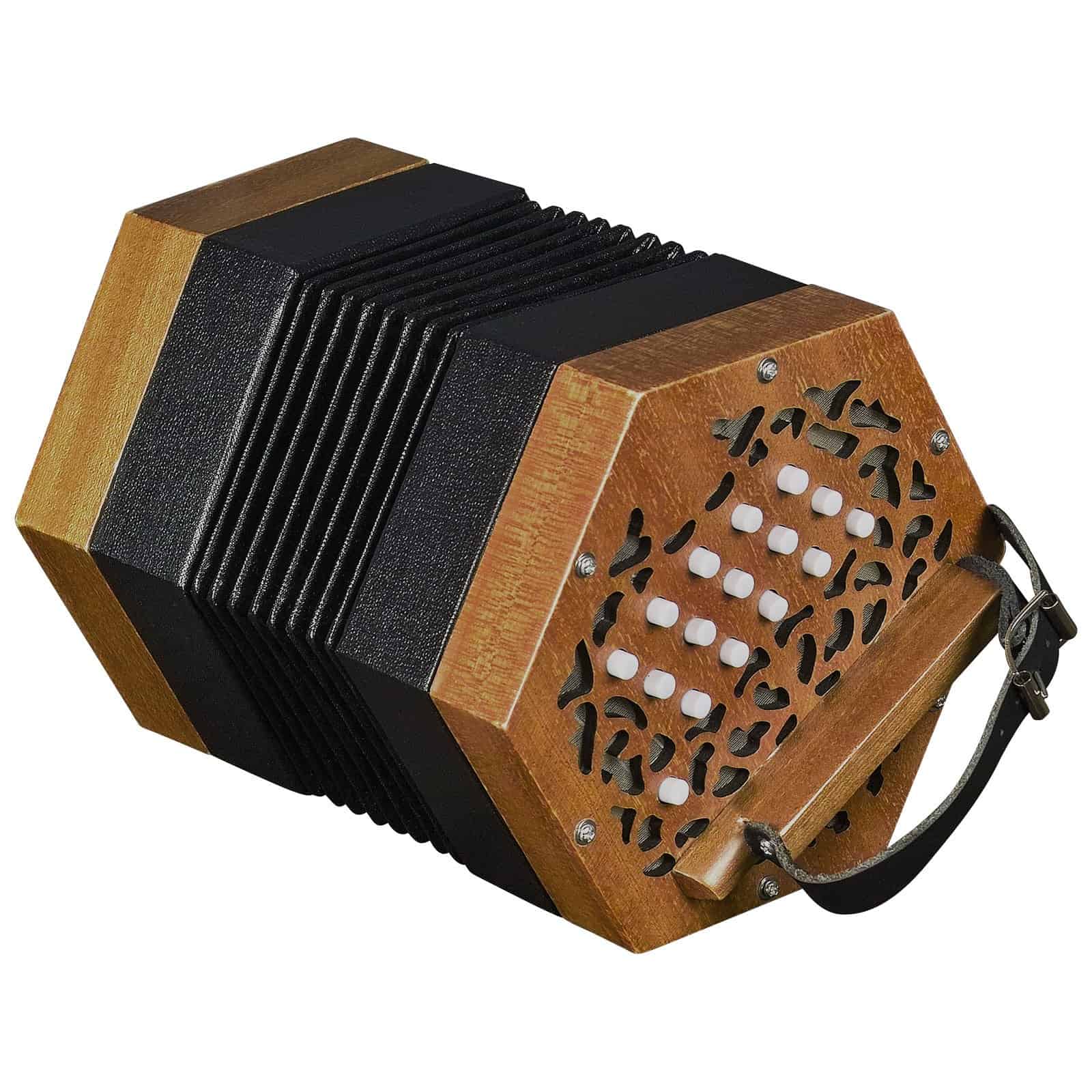 Concertina Estilo Anglo Trinity College AP-1230, Nogal