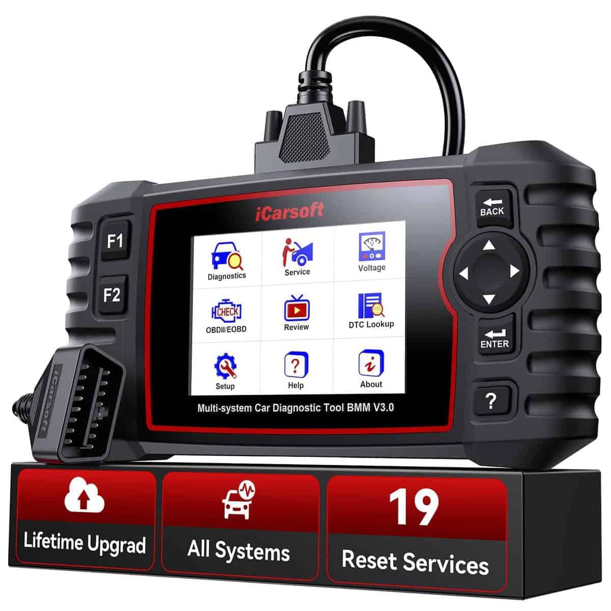 Escáner de diagnóstico iCarsoft para BMW/Rolls-Royce/Mini