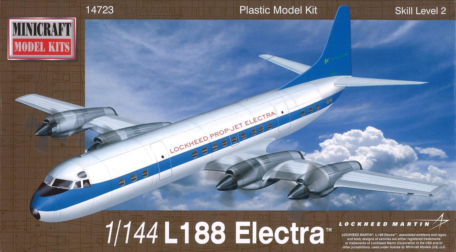 Minicraft L-188 Electra Demonstrator Model Kit (escala