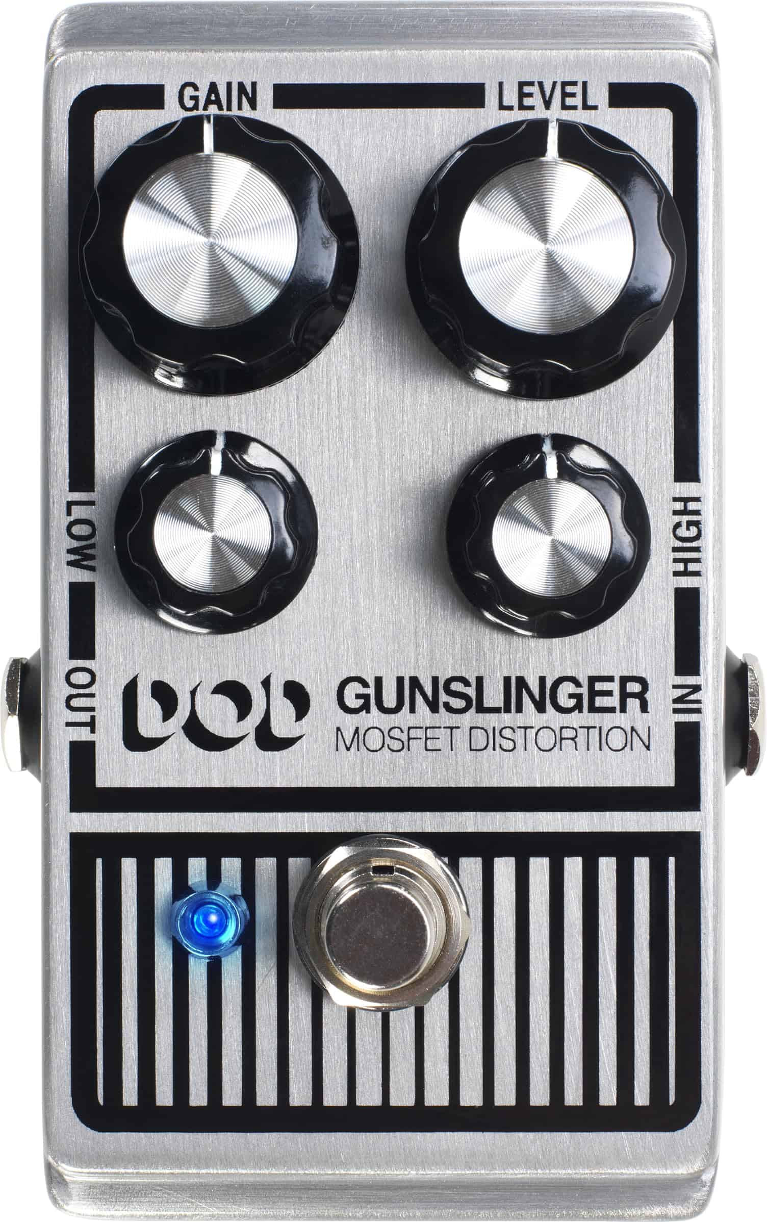 Pedal de Distorsión Digitech DOD-GUNSLINGER MOSFET