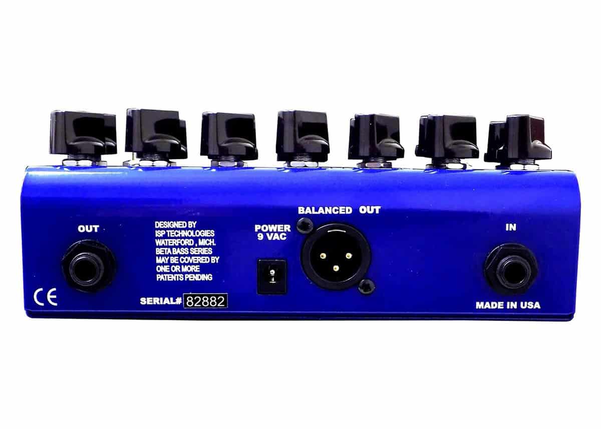 Pedal de preamplificador de bajo ISP Technologies Beta - Imagen 3