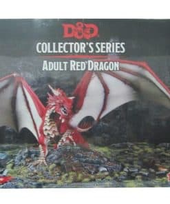 Miniatura de Dragón Rojo Clásico Dungeons & Dragons de Gale