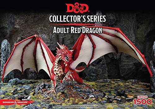 Miniatura de Dragón Rojo Clásico Dungeons & Dragons de Gale - Imagen 6