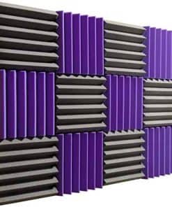 Pro Studio Acoustics - Paquete de 12 Azulejos de Espuma