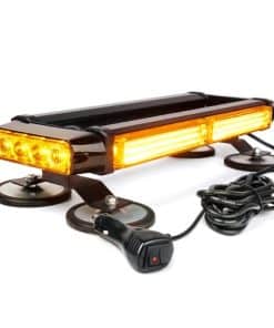 Xprite Luces de Estroboscópicas LED COB Ámbar para Techo de