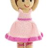 Muñeca Rosa Bailarina de Comercio Justo Pebble