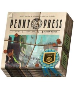 Juego de mesa Penny Press de Asmadi Games