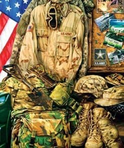 Rompecabezas Fuerza del Ejército Dona Gelsinger