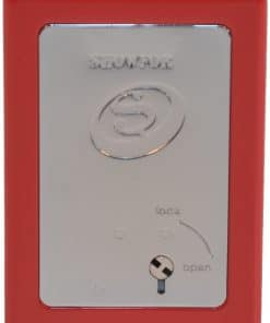 Banco de Dinero Bloqueable Metálico Winners Bank 200 Rojo