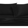 Juego de Sábanas Solidas Negras Royal Hotel Bedding