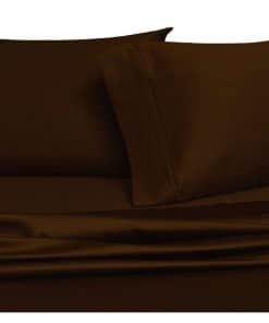 Juego de Sábanas Royal Hotel Bedding Solid Chocolate