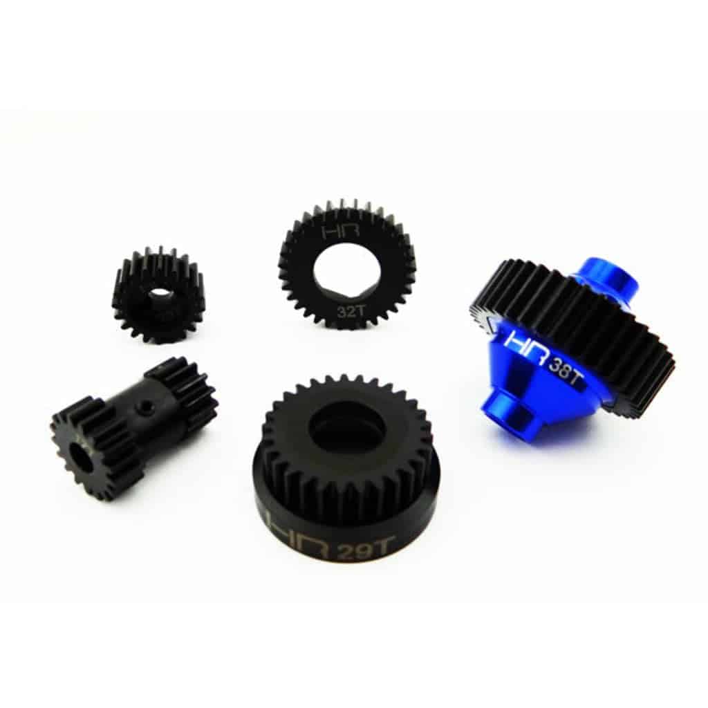 Set de Engranajes de Dos Velocidades de Acero Endurecido