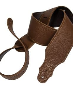 Correa de guitarra de 2" de cuero Franklin con respaldo de