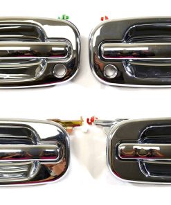 Manija de puerta exterior cromada - 1 Izquierda Delantera,