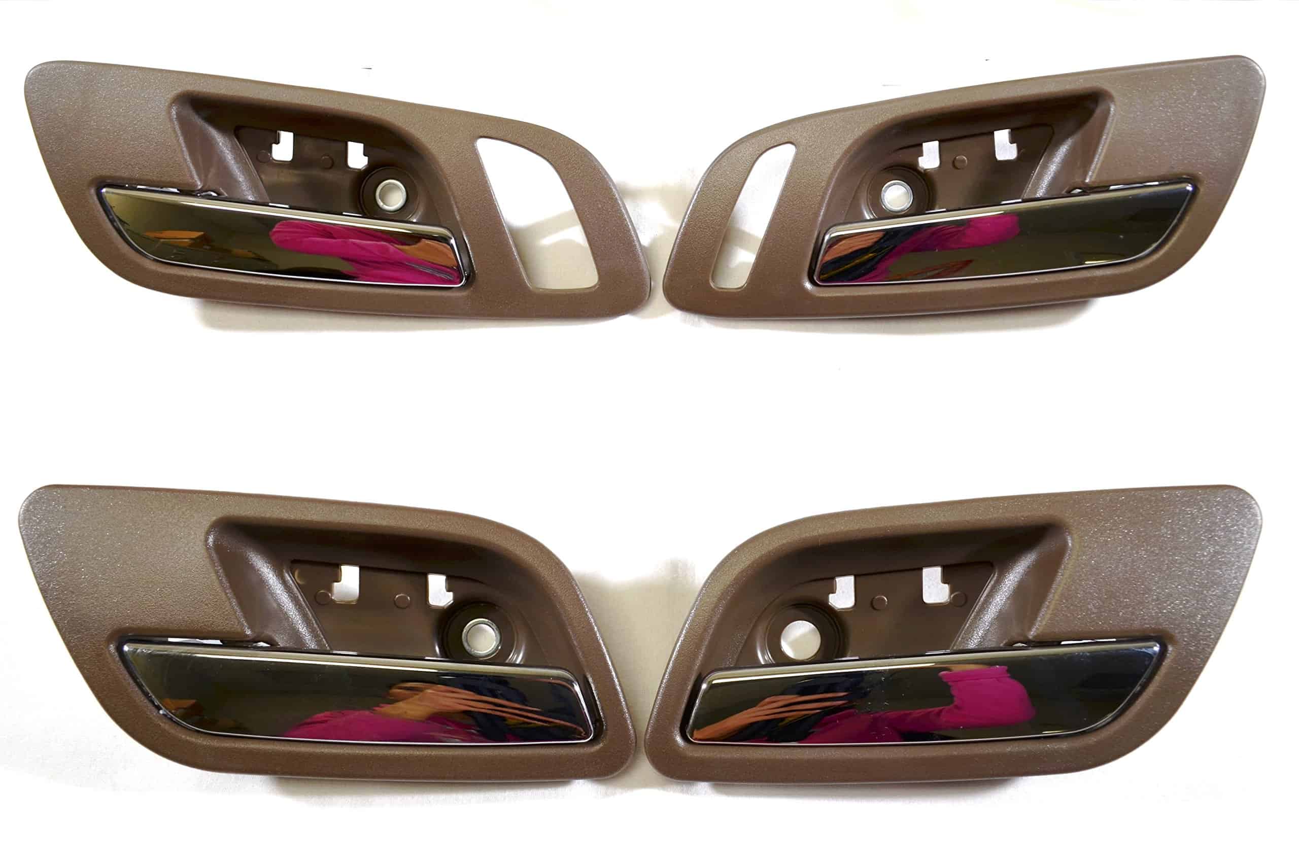 Manija de puerta interior interna delantera, marrón