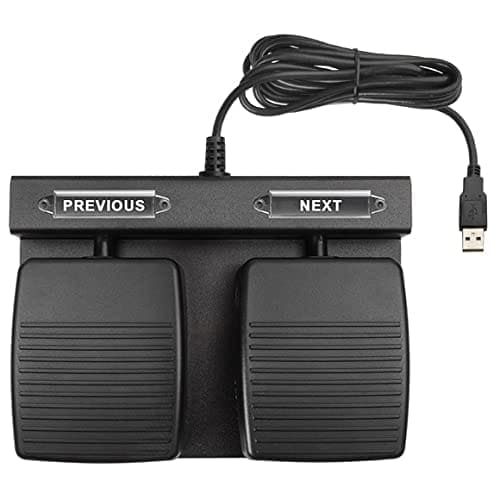 Pedal Doble para PowerPoint ECS, Controlador de Página de