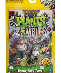 Jazwares Plants vs Zombies Comic Book Pack Action Figure, 3"