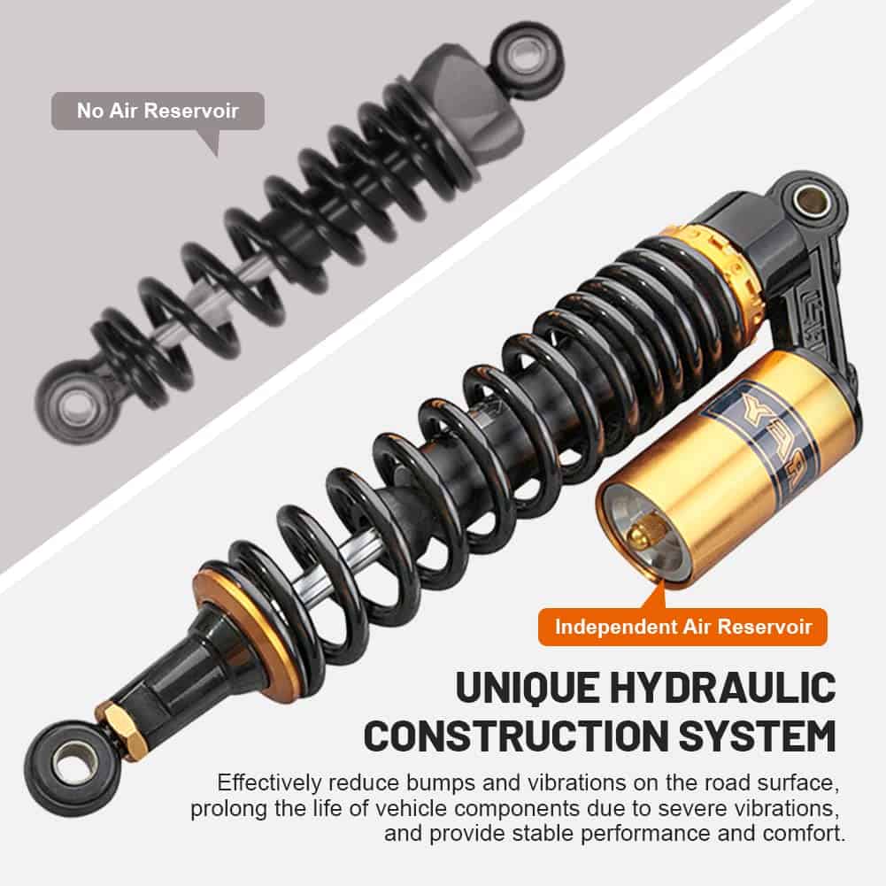 Par de 400mm Amortiguadores de Motocicleta ATV Universal - Imagen 6