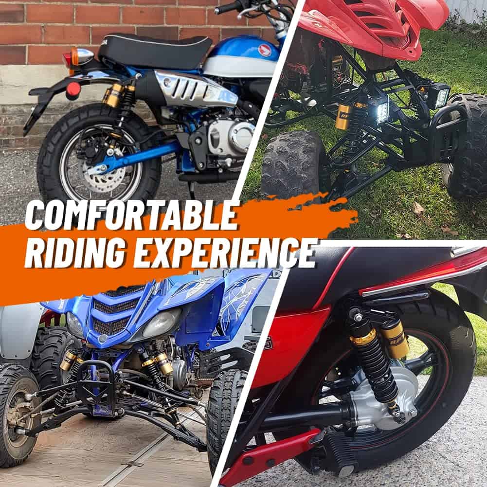 Par de 400mm Amortiguadores de Motocicleta ATV Universal - Imagen 9