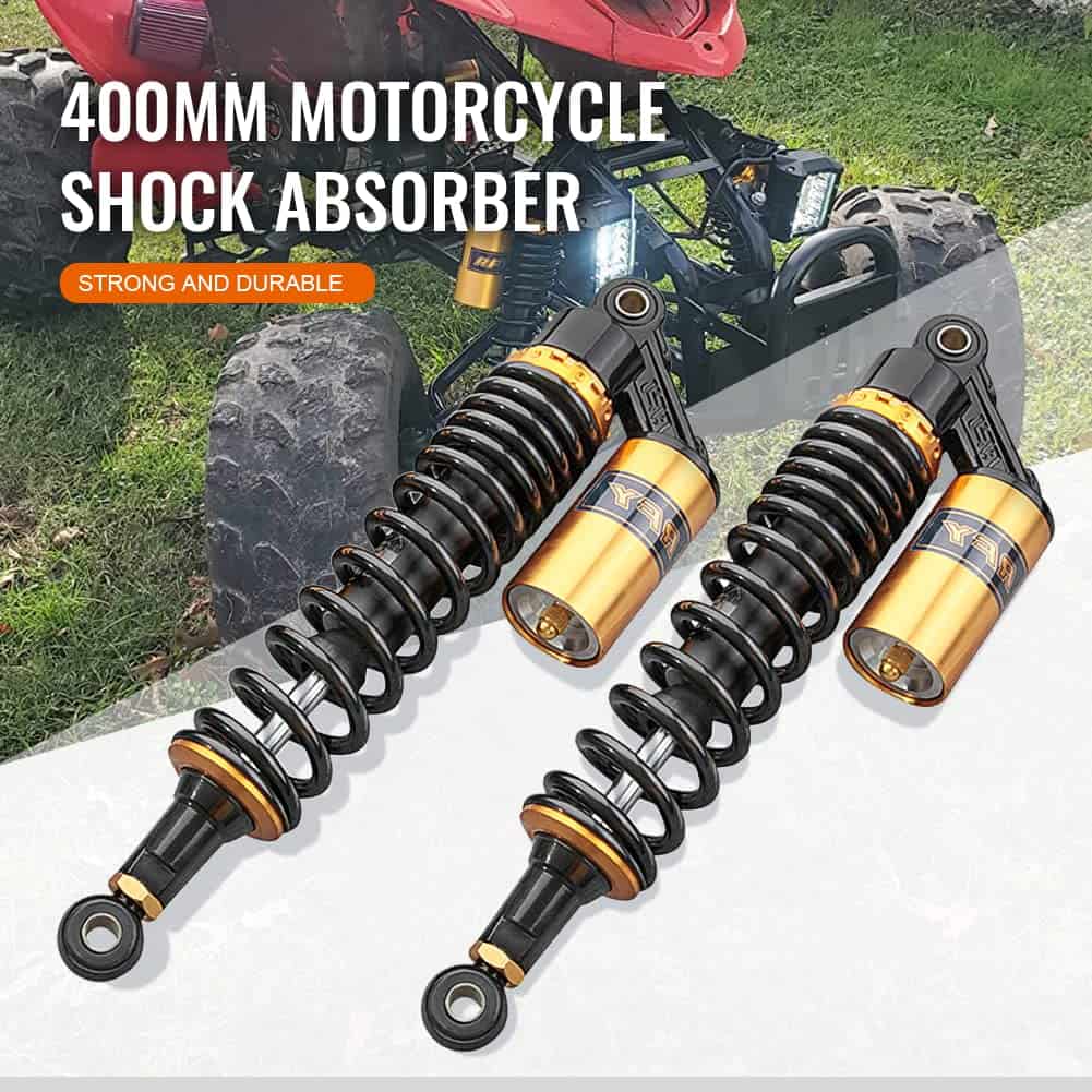 Par de 400mm Amortiguadores de Motocicleta ATV Universal - Imagen 3