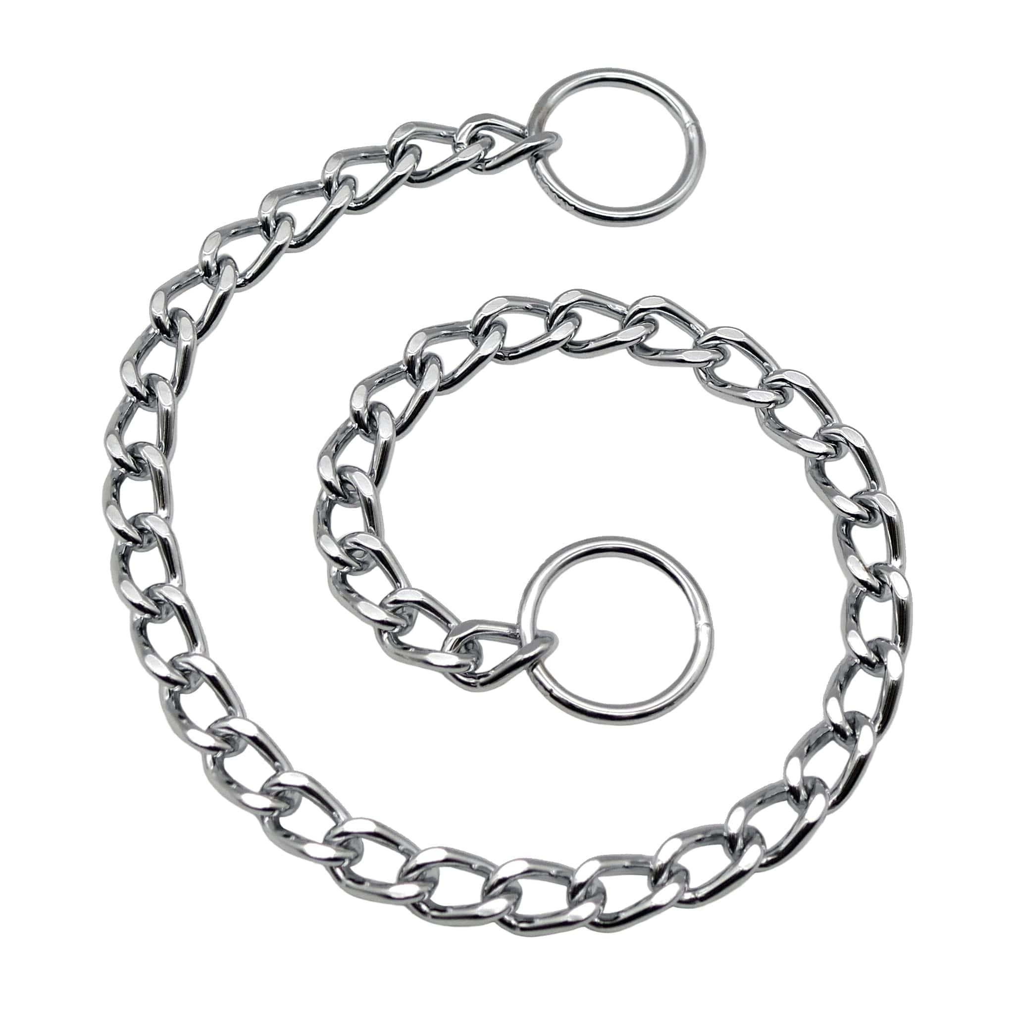 Collar de adiestramiento Herm Sprenger de acero cromado con - Imagen 5