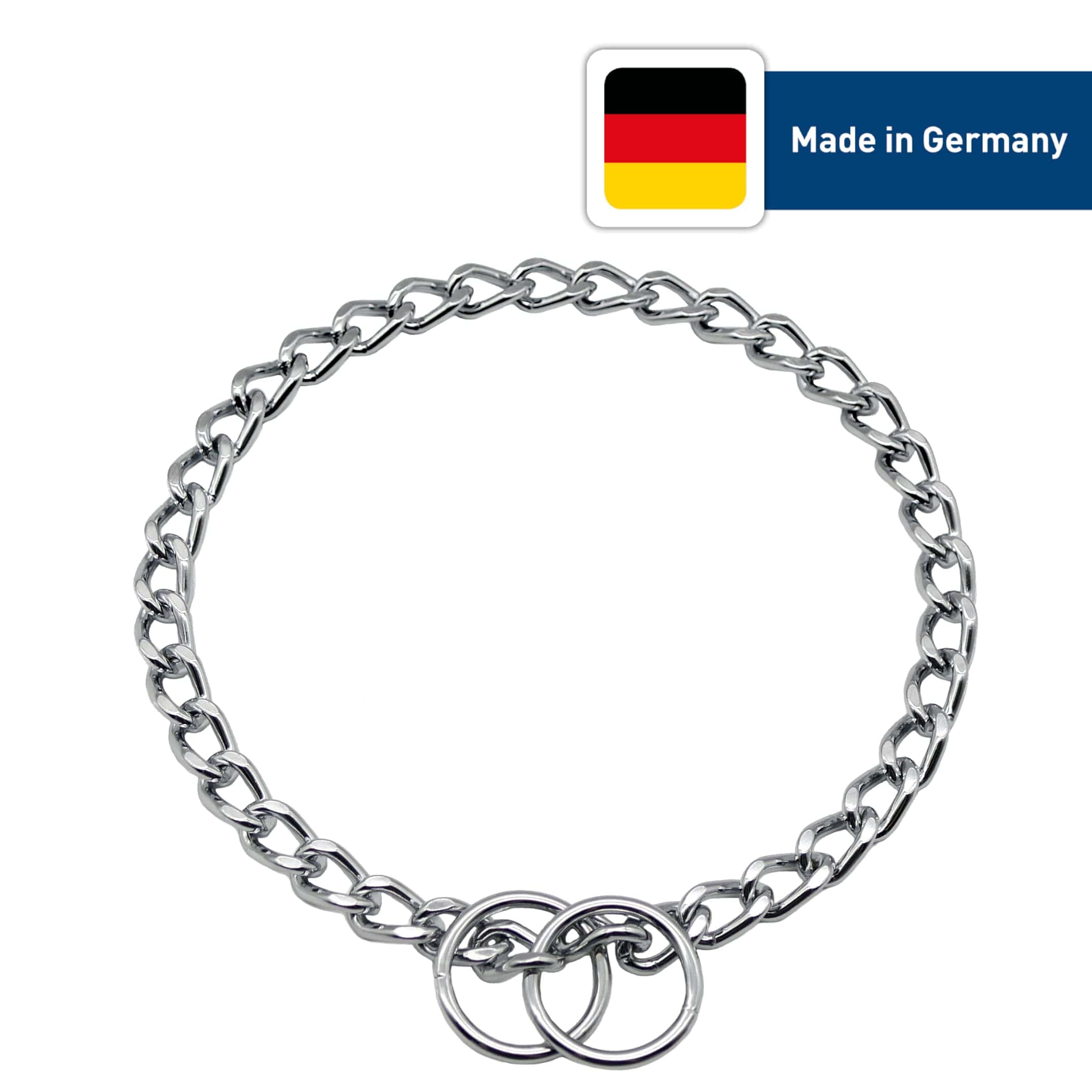 Collar de adiestramiento Herm Sprenger de acero cromado con - Imagen 8