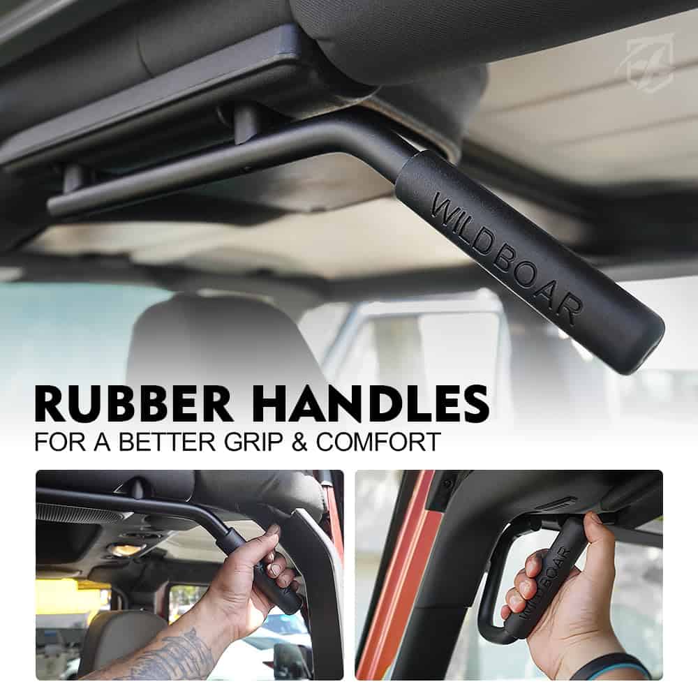 Kit de 4 agarraderas delanteras y traseras de aluminio - Imagen 4